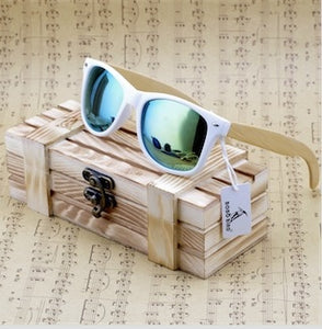 Bamboo Wood Polarized Sunglasses