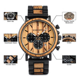 BOBO BIRD Mens Chronograph