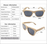 Polarized Bamboo sunglasses