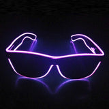 2019 El LED Club Party Light Up Glasses